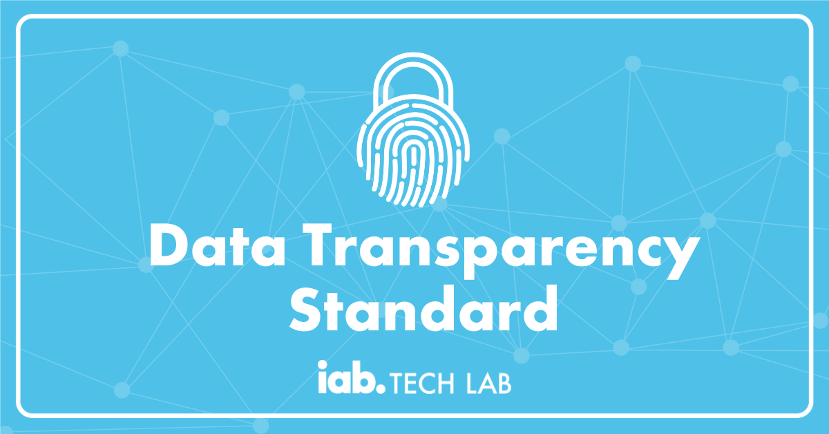 Data Transparency Standard from IAB Tech Lab