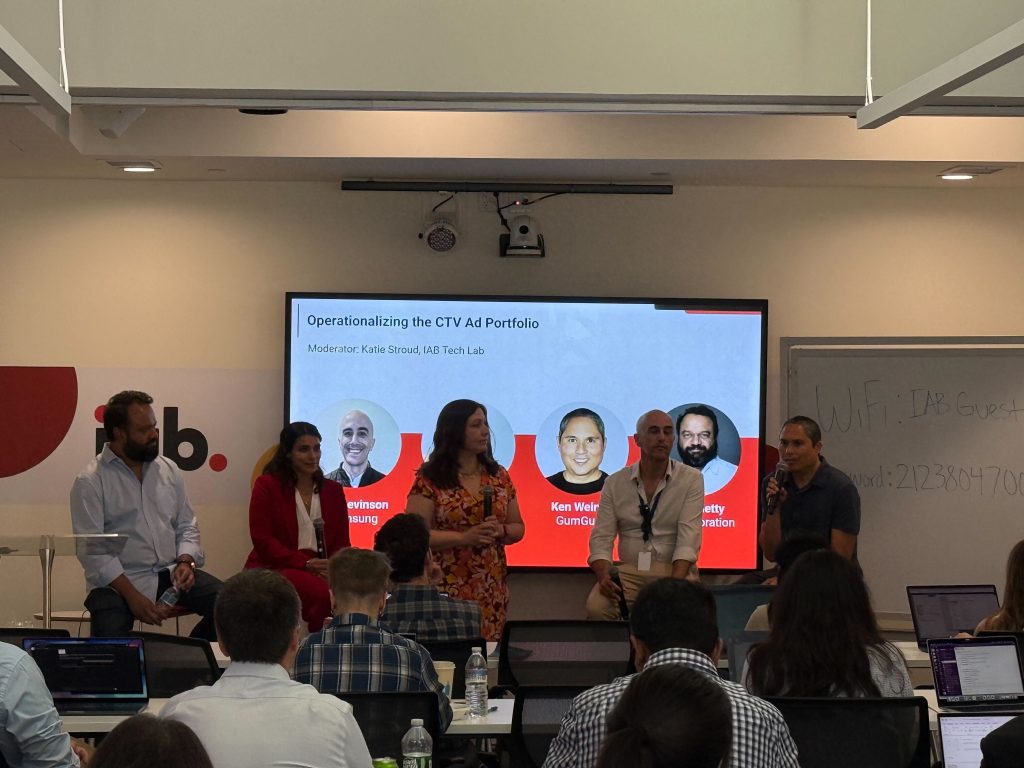 Panel on CTV Ad Formats with GumGum, IAB Tech Lab, DirectTV and more