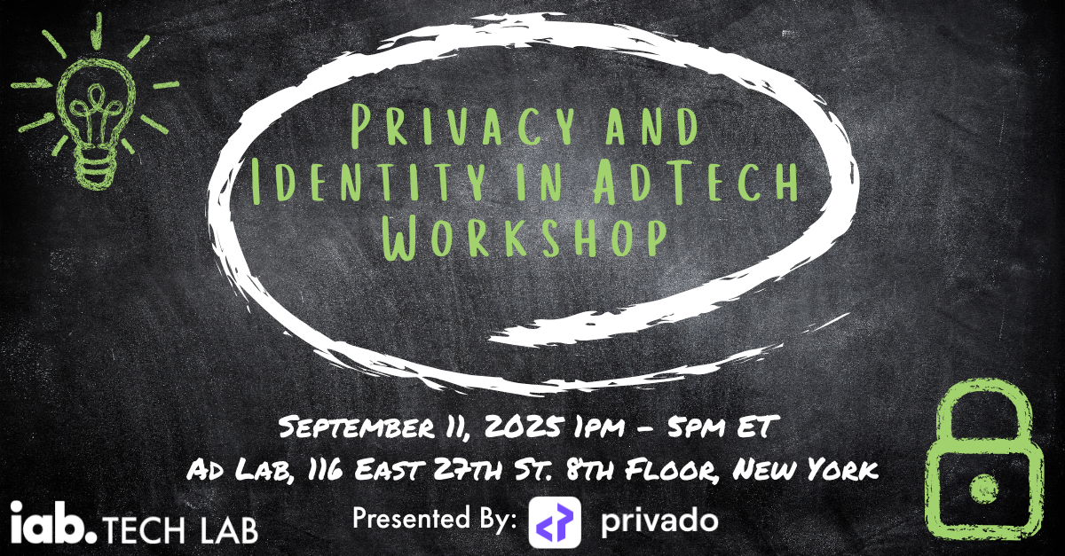 Privacy and Identity in Ad Tech Workshop