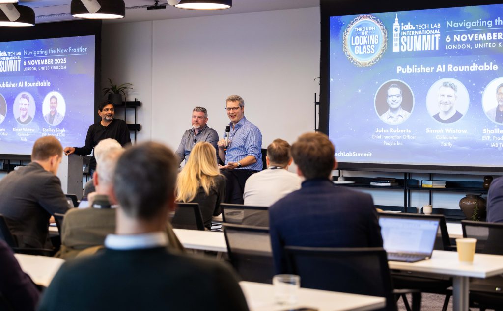The AI Publisher round table led by People Inc's Jon Roberts and Simon Wistow from Fastly