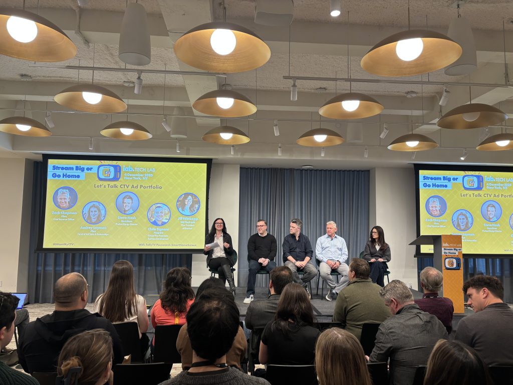 Jill Wittkopp hosts a panel on the CTV Ad Portfolio