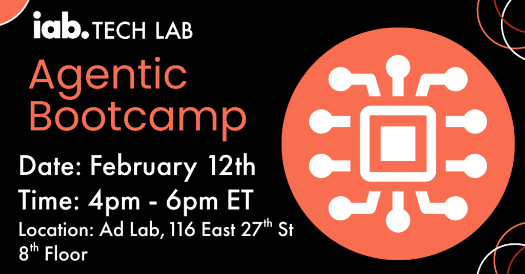 Agentic Bootcamp, Ad Lab NYC, Feb 12 4pm-6pm