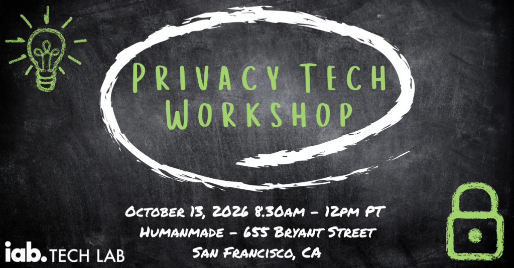 Privacy Tech Workshop SF October 13, 2026