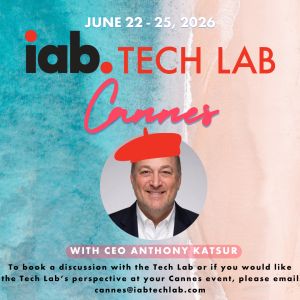 Tech Lab CEO Tony Katsur in a jaunty red beret at Cannes