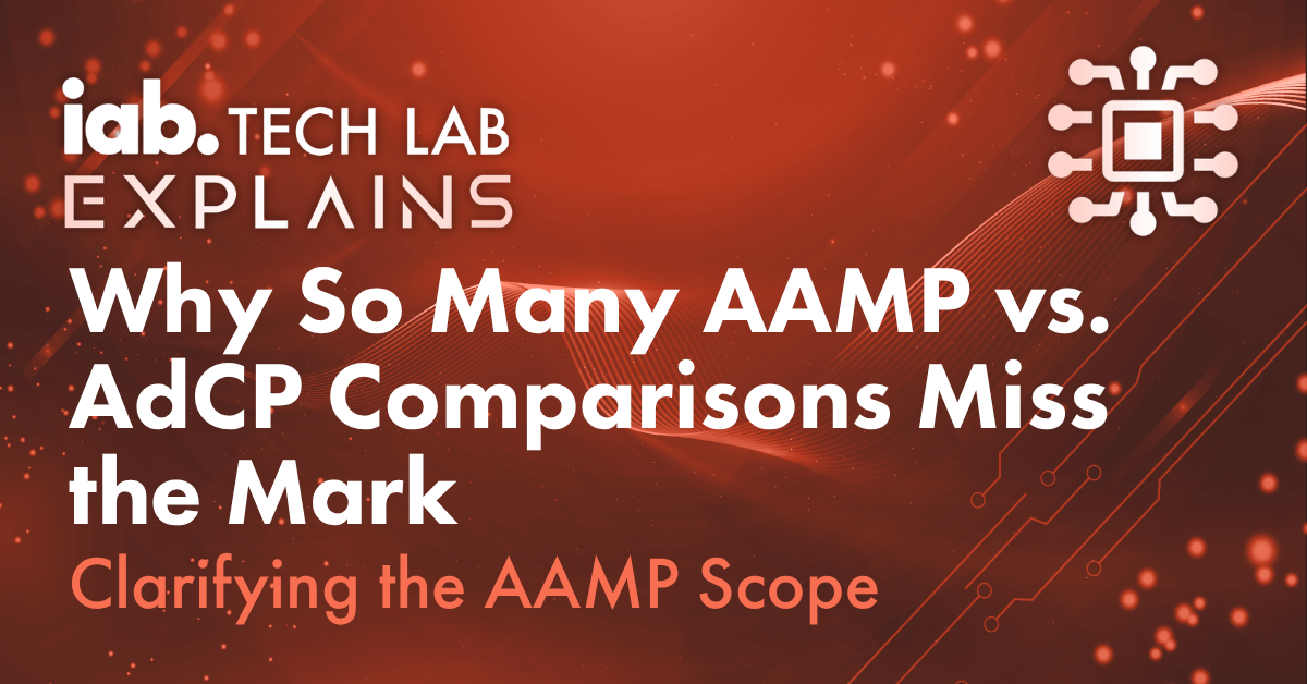 Why so many AAMP vs AdCP comparisons miss the mark