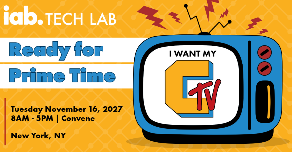 I want my CTV 2027 Ready for Primetime
