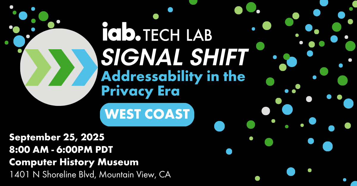 IAB Tech Lab Signal Shift West Coast Sept 25 2025